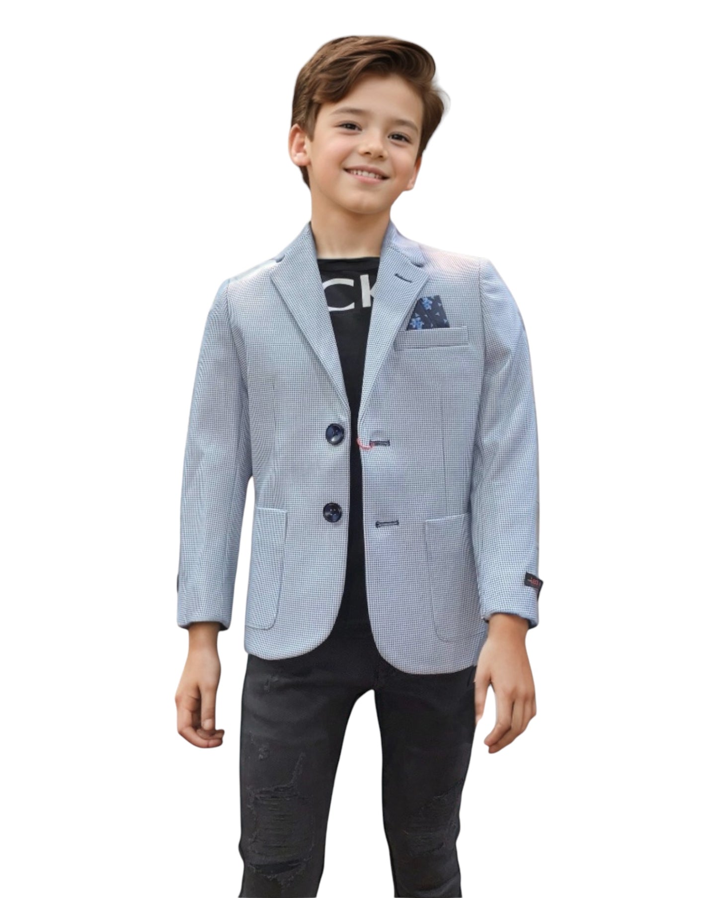 Sky Blue Kids Blazer