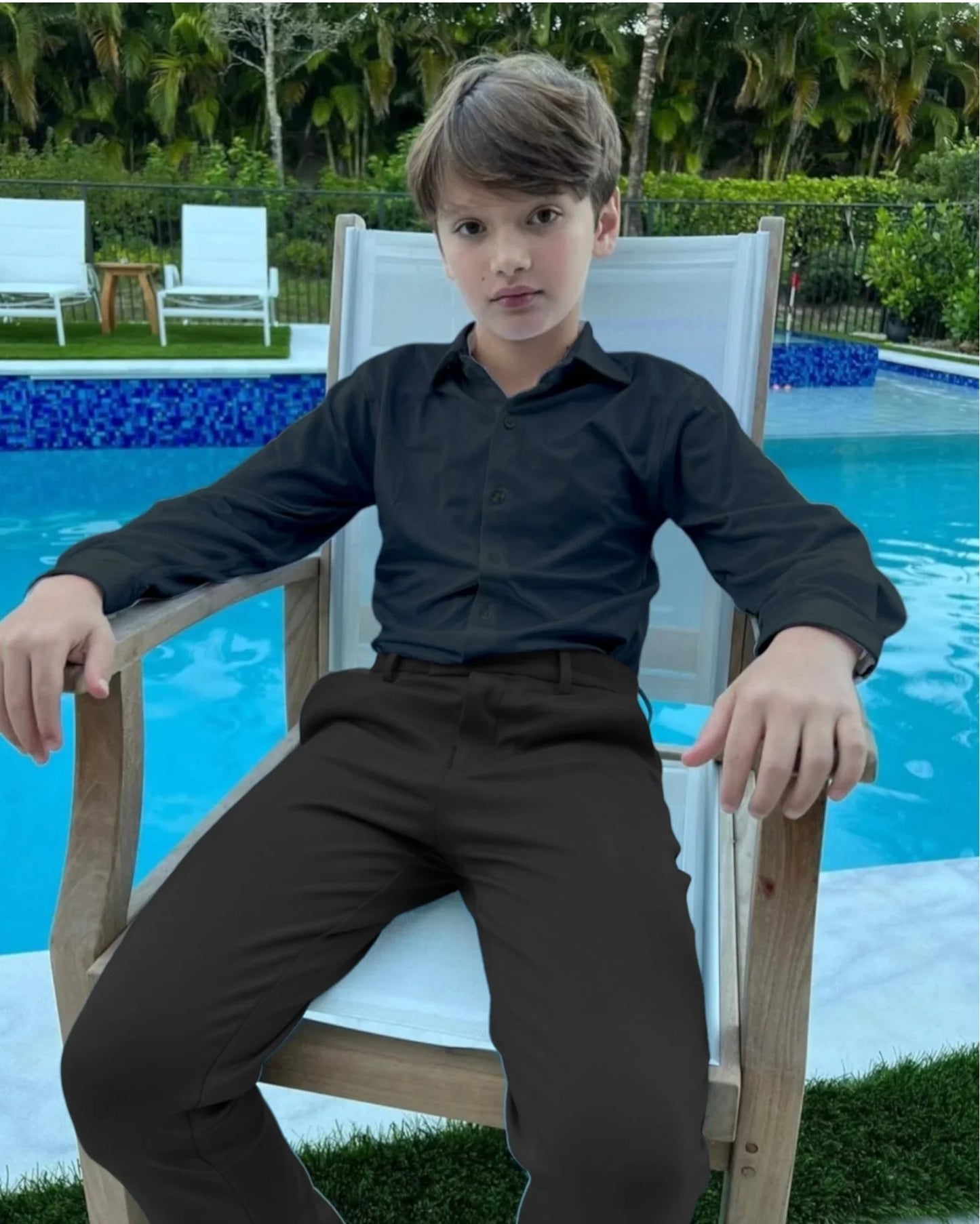 Boys Shirt & Chino Pants Set