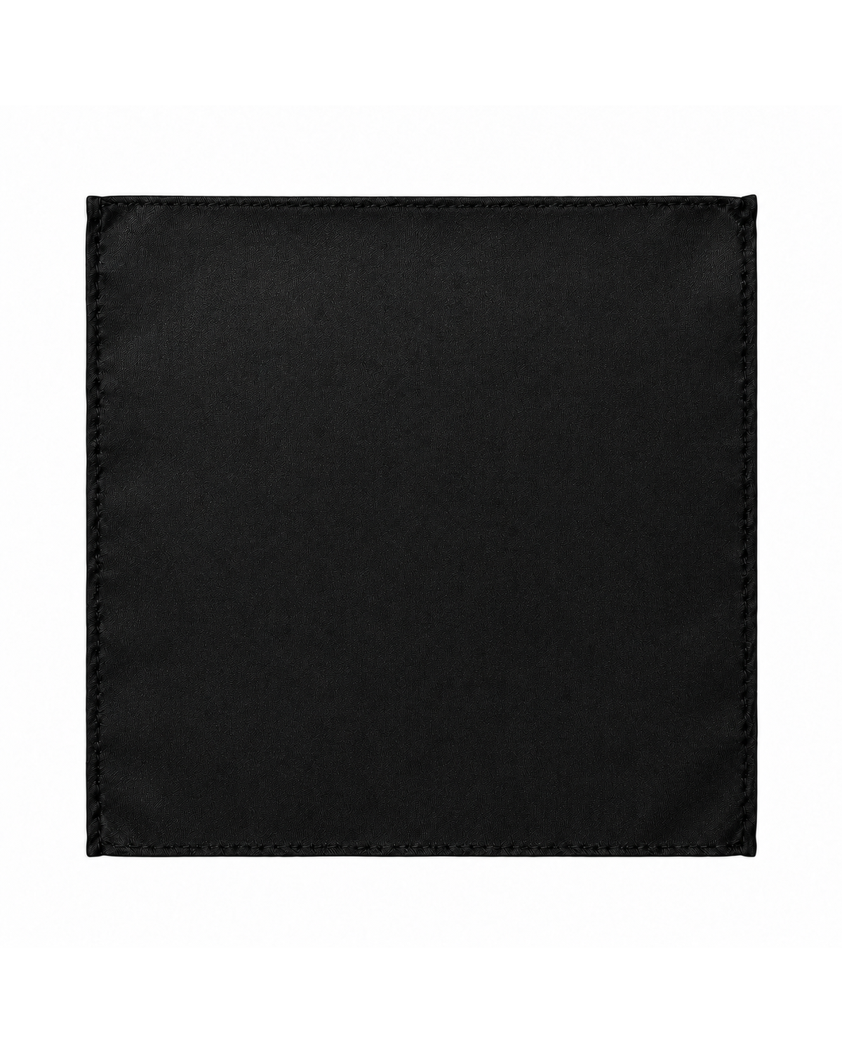Boys black pocket square