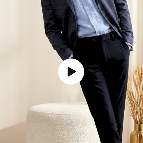 Video of boys stretch dress pants